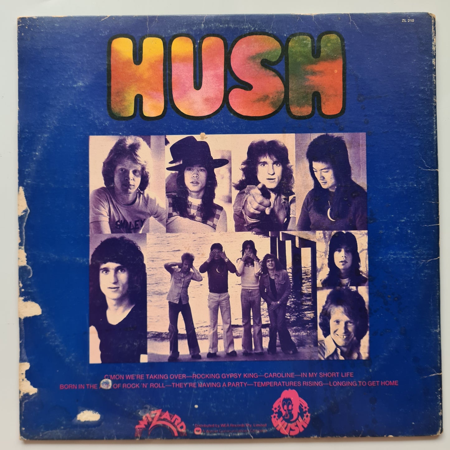 Hush – C'mon We're Taking Over -1974 (Gatefold) - Vinyl Record LP - Sound Hound Records