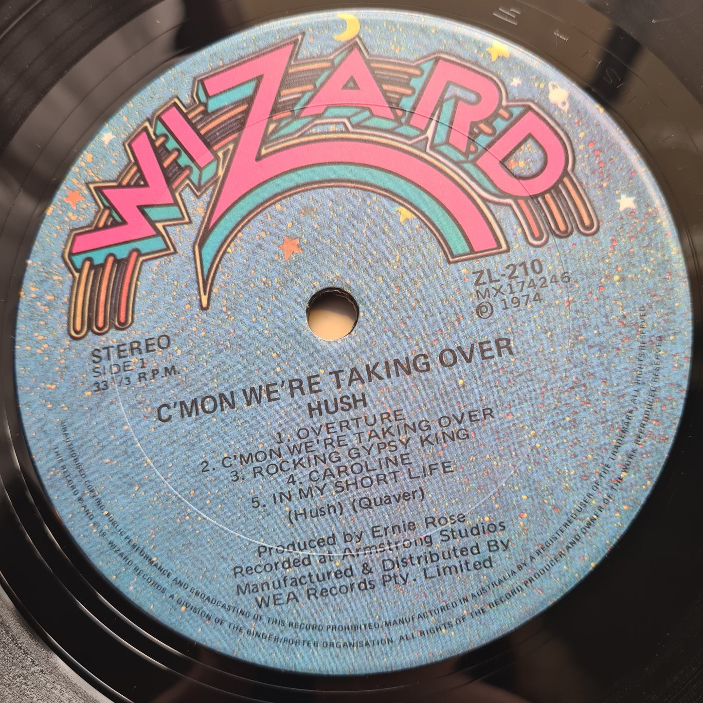 Hush – C'mon We're Taking Over -1974 (Gatefold) - Vinyl Record LP - Sound Hound Records