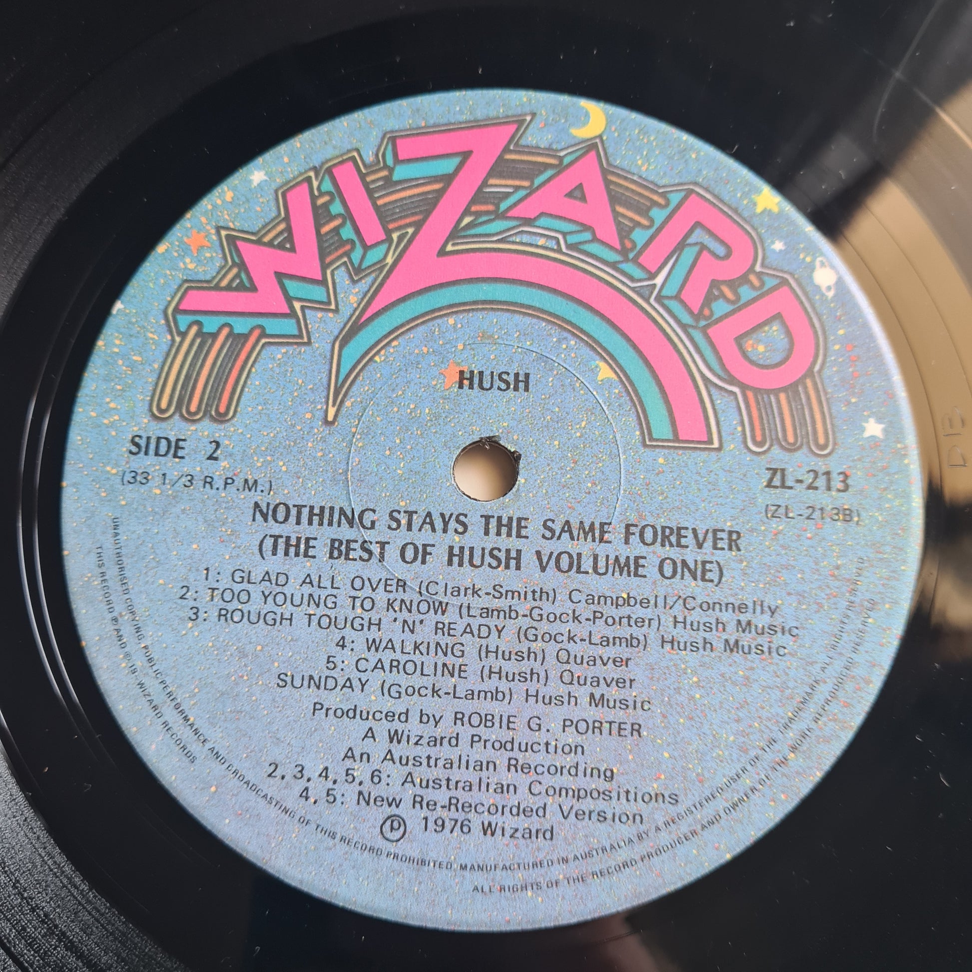 Hush – Nothing Stays The Same Forever - 1976 (Gatefold) - Vinyl Record LP - Sound Hound Records