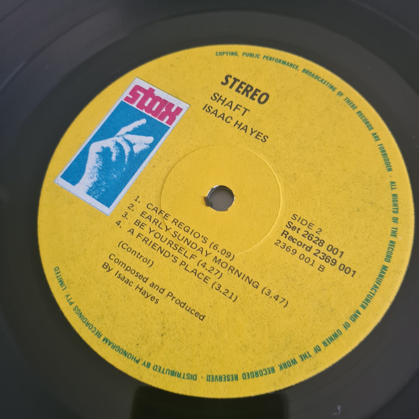 Isaac Hayes – Shaft - 1971 (Australian Pressing) - Vinyl Record 2LP Gatefold - Sound Hound Records