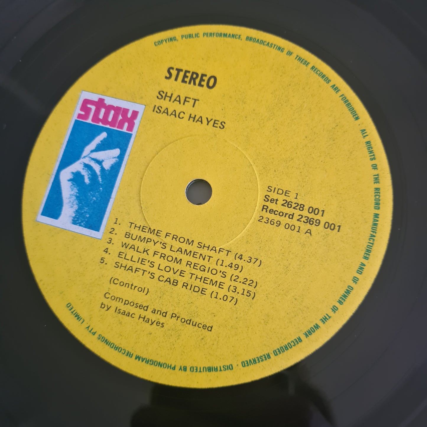 Isaac Hayes – Shaft - 1971 (Australian Pressing) - Vinyl Record 2LP Gatefold - Sound Hound Records