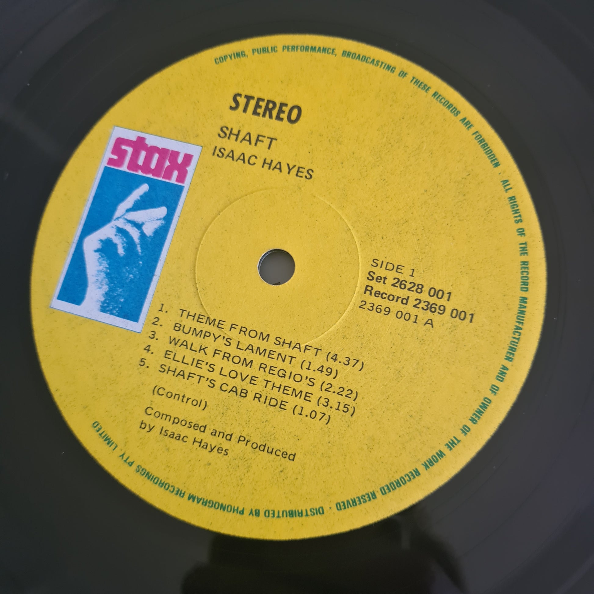 Isaac Hayes – Shaft - 1971 (Australian Pressing) - Vinyl Record 2LP Gatefold - Sound Hound Records