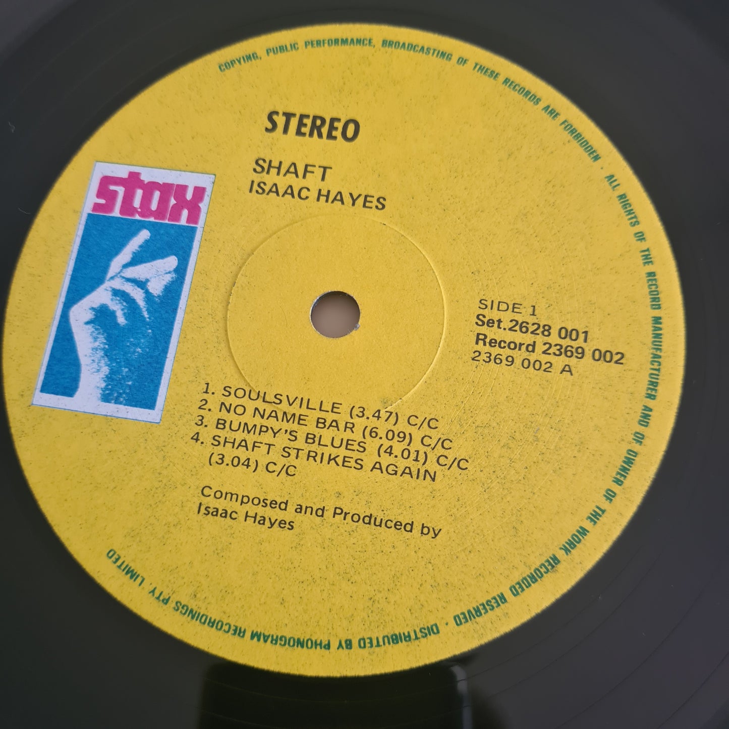 Isaac Hayes – Shaft - 1971 (Australian Pressing) - Vinyl Record 2LP Gatefold - Sound Hound Records