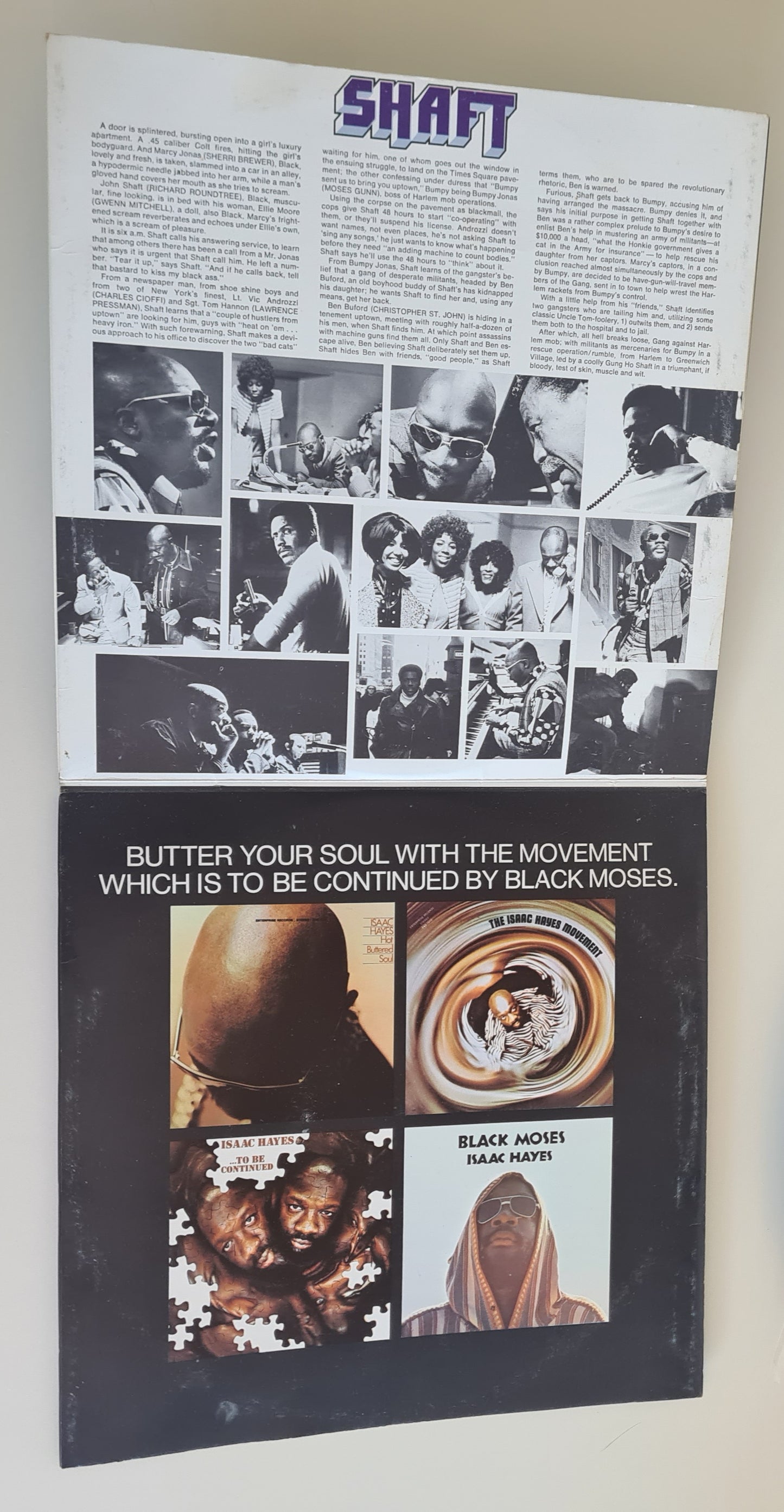 Isaac Hayes – Shaft - 1971 (Australian Pressing) - Vinyl Record 2LP Gatefold - Sound Hound Records