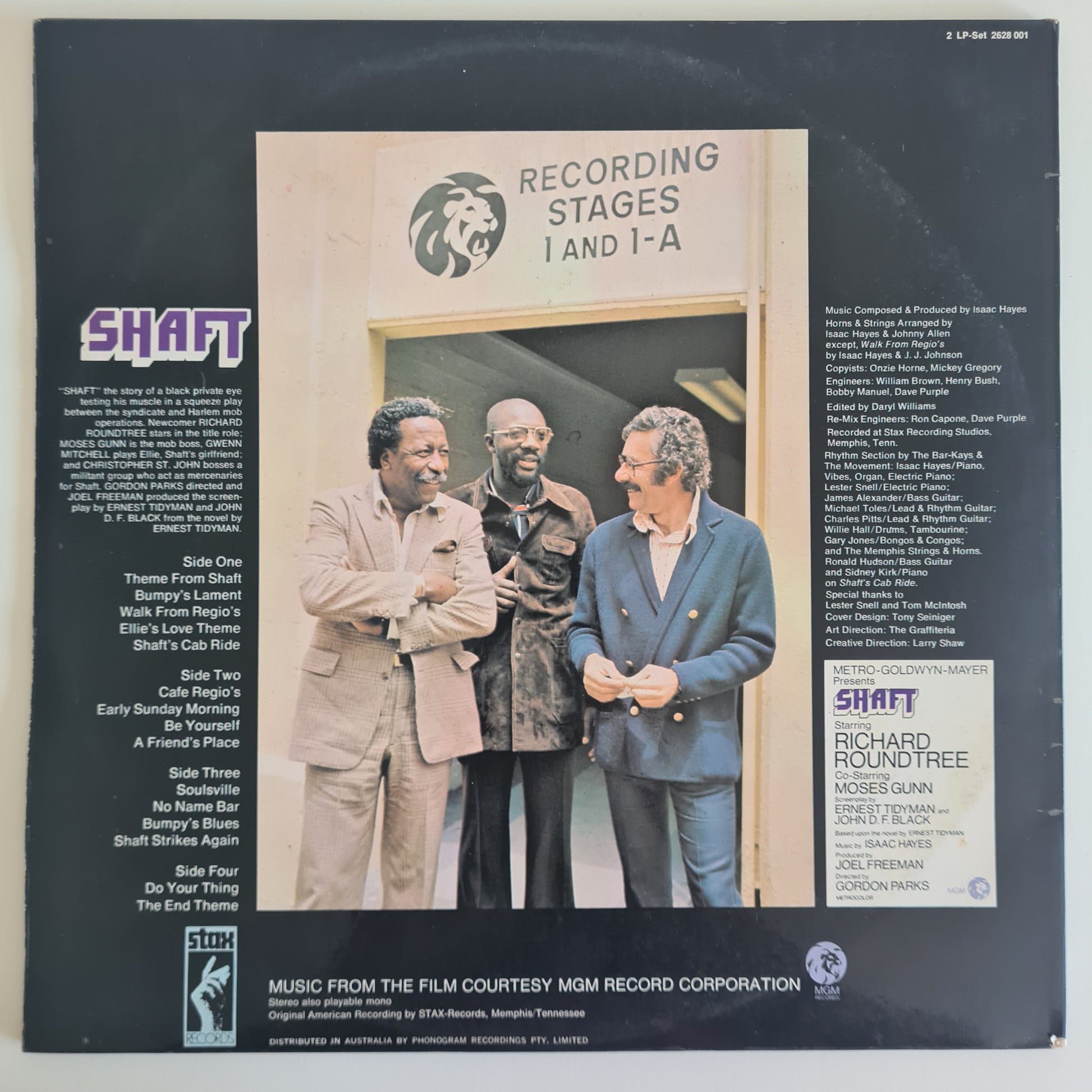Isaac Hayes – Shaft - 1971 (Australian Pressing) - Vinyl Record 2LP Gatefold - Sound Hound Records