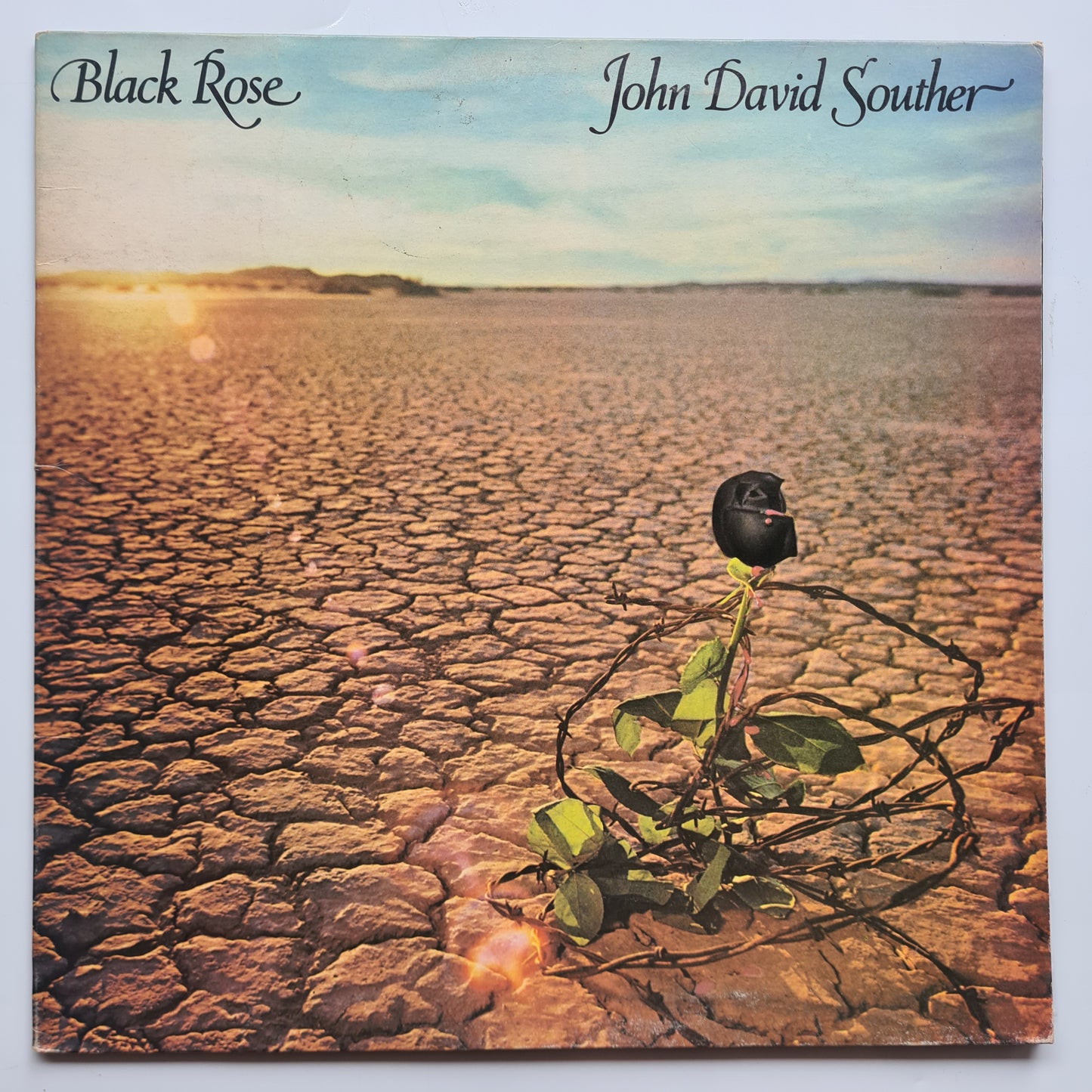 J.D Souther (Eagles) – Black Rose - 1976 - Vinyl Record LP - Sound Hound Records