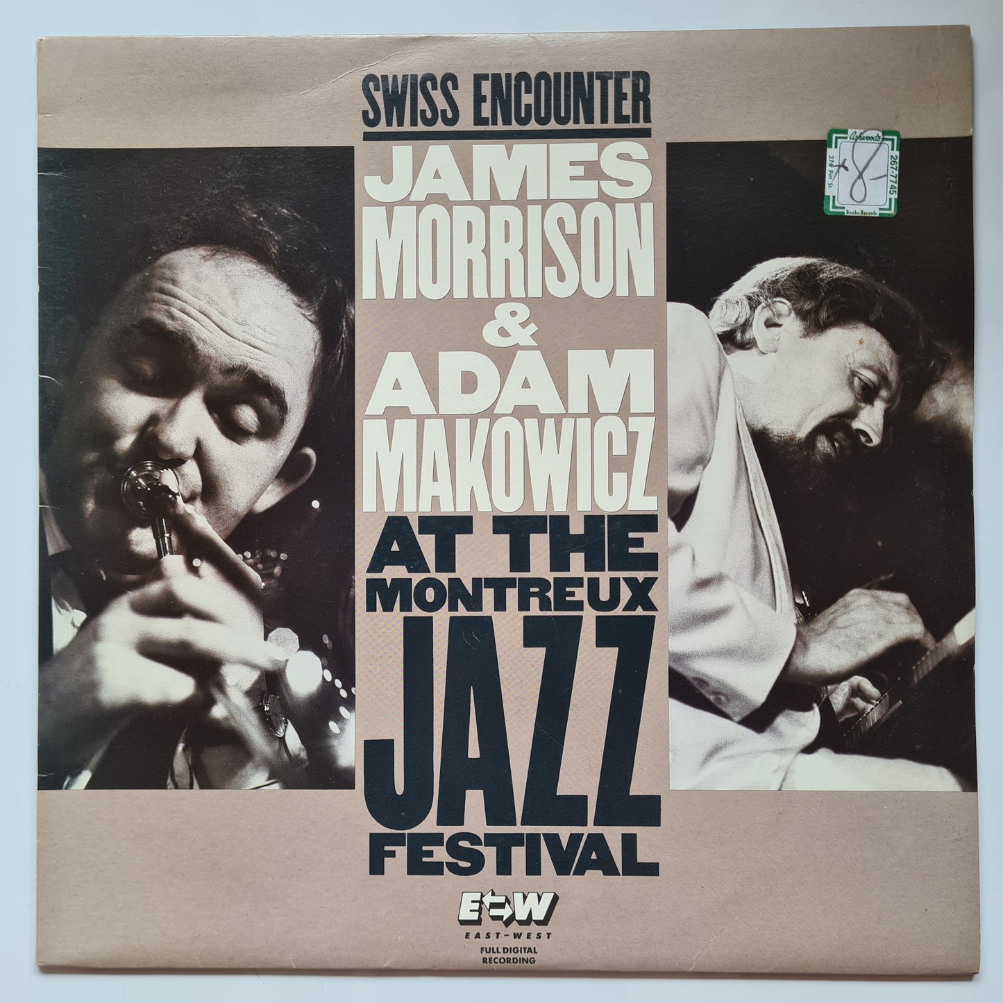 James Morrison And Adam Makowicz – Swiss Encounter: At The Montreux Jazz Festival - 1989 - Vinyl Record LP - Sound Hound Records