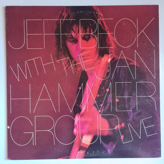 Jeff Beck With The Jan Hammer Group – Live - 1977 (Japanese Pressing) - Vinyl Record LP - Sound Hound Records