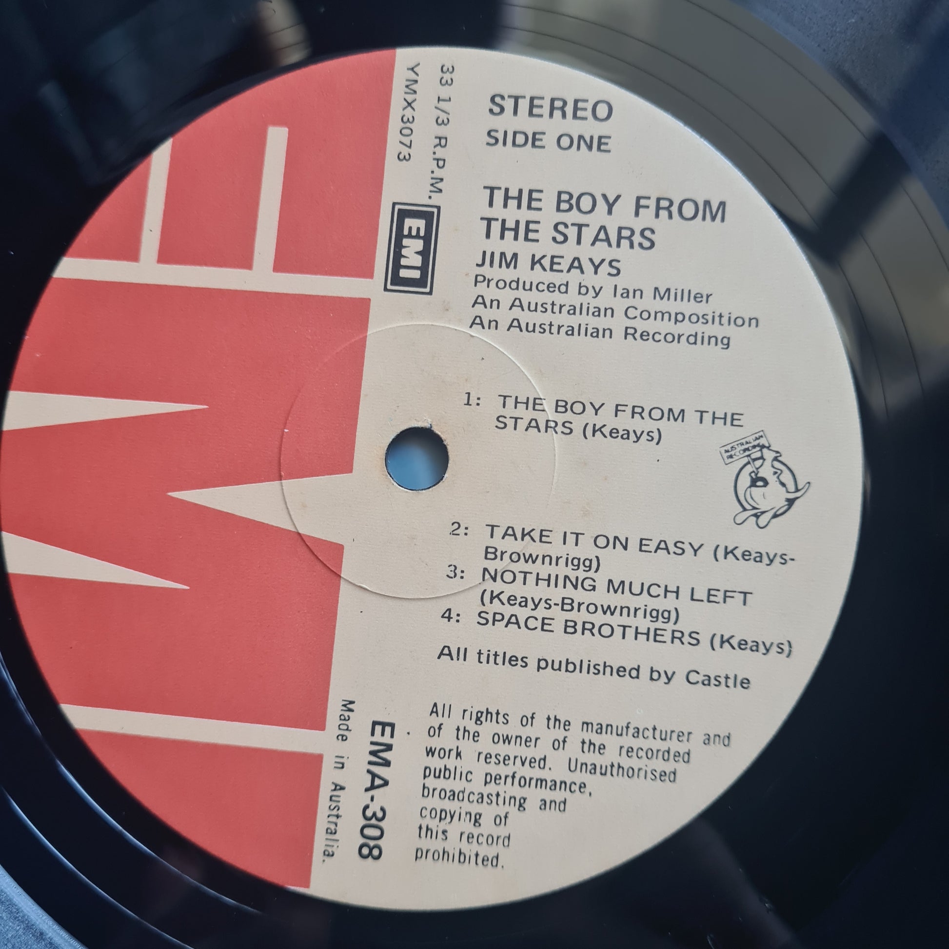 Jim Keays (Masters Apprentices) – The Boy From The Stars - 1974 - Vinyl Record LP (Gatefold) - Sound Hound Records