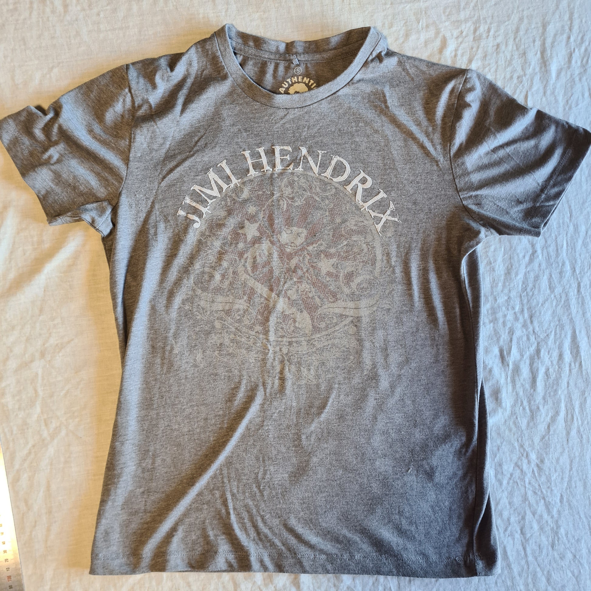 Jimi Hendrix | Grey | Size Medium T-Shirt - Sound Hound Records