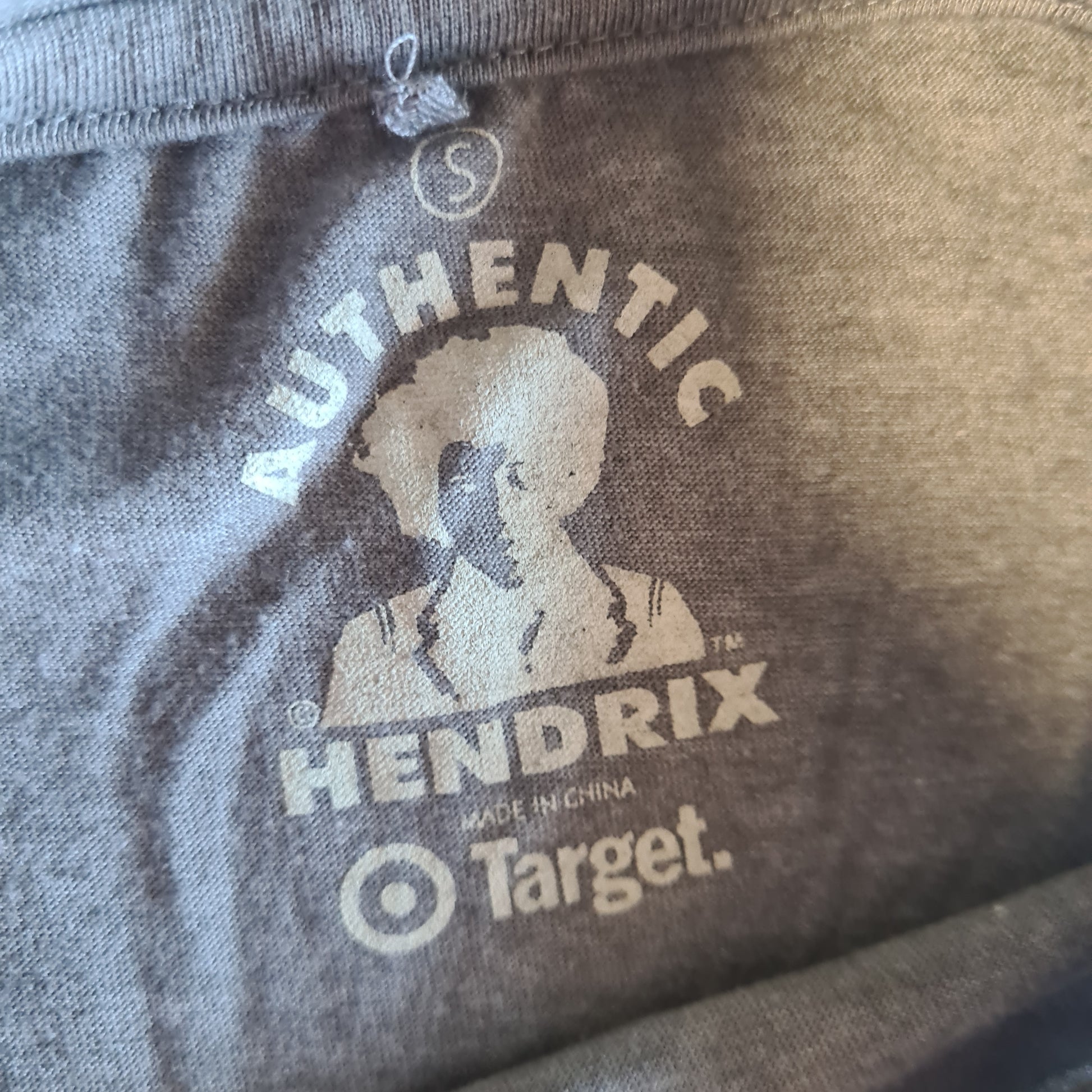 Jimi Hendrix | Grey | Size Medium T-Shirt - Sound Hound Records