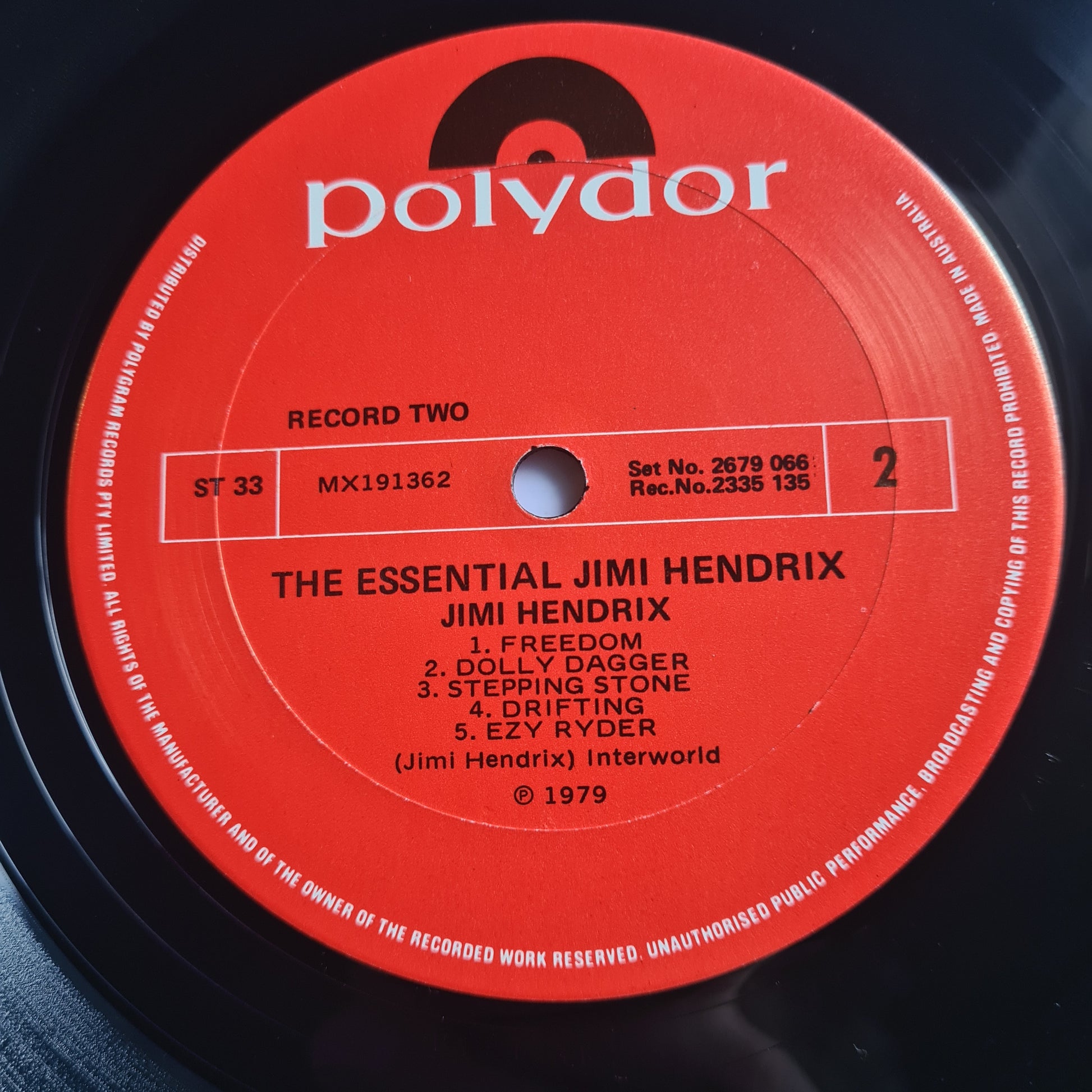 Jimi Hendrix – The Essential Jimi Hendrix - 1979 - Vinyl Record 2LP - Sound Hound Records