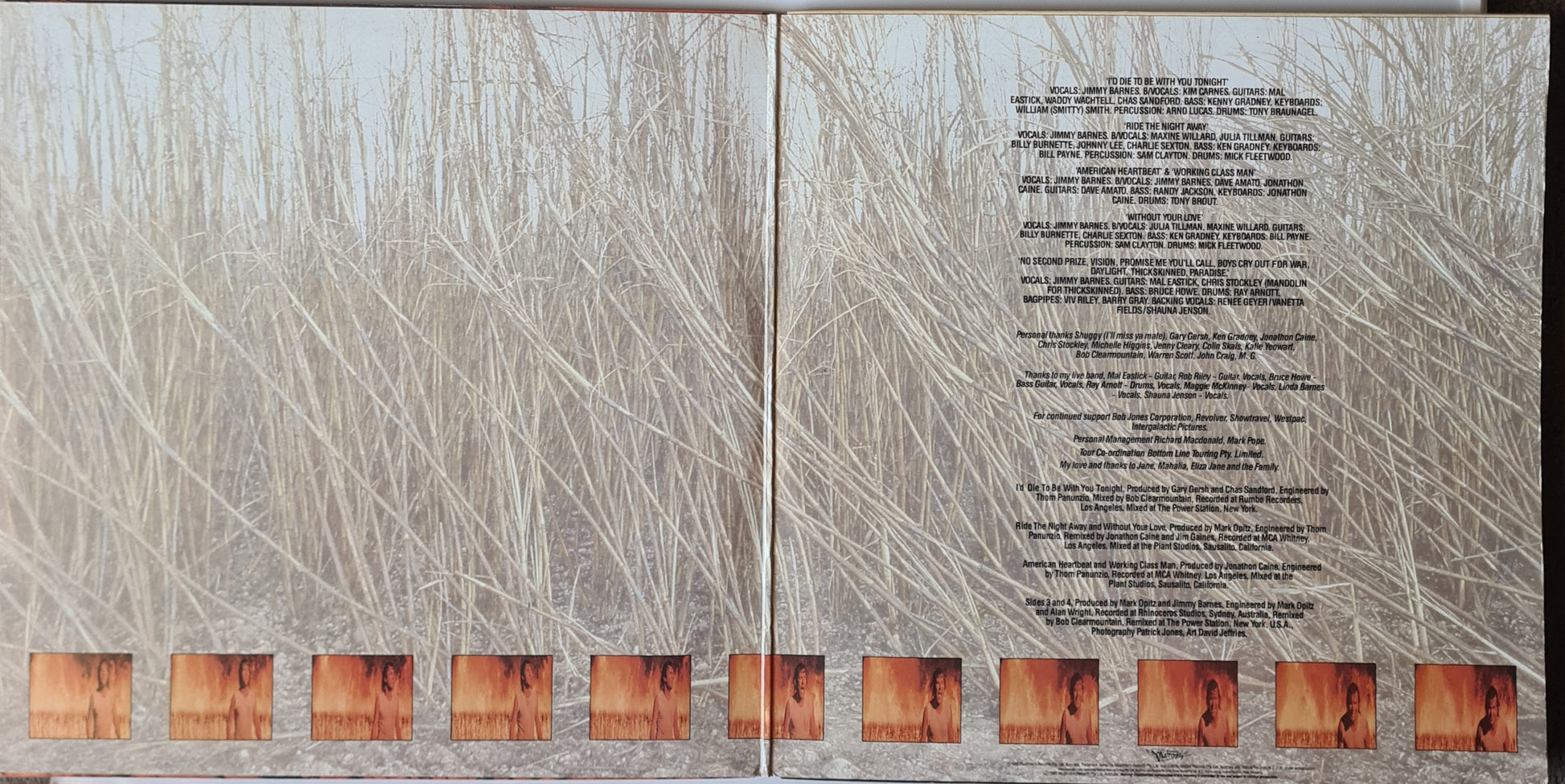 Jimmy Barnes – For The Working Class Man - 1985 (2LP Gatefold Edition) Vinyl Record - Sound Hound Records