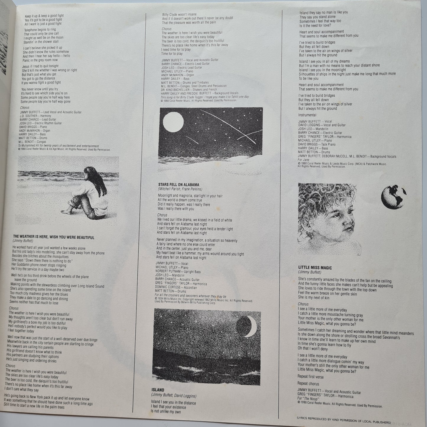 Jimmy Buffett – Coconut Telegraph - 1980 (1981 Australian Pressing) - Vinyl Record LP - Sound Hound Records