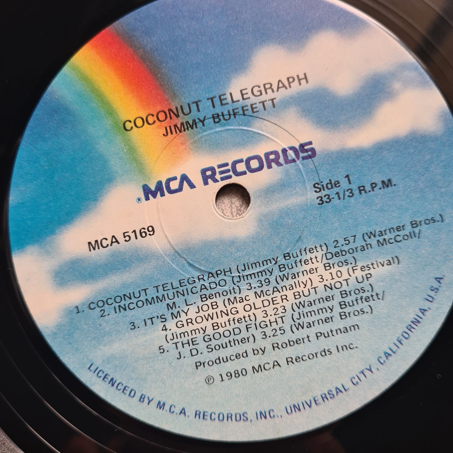 Jimmy Buffett – Coconut Telegraph - 1980 (1981 Australian Pressing) - Vinyl Record LP - Sound Hound Records