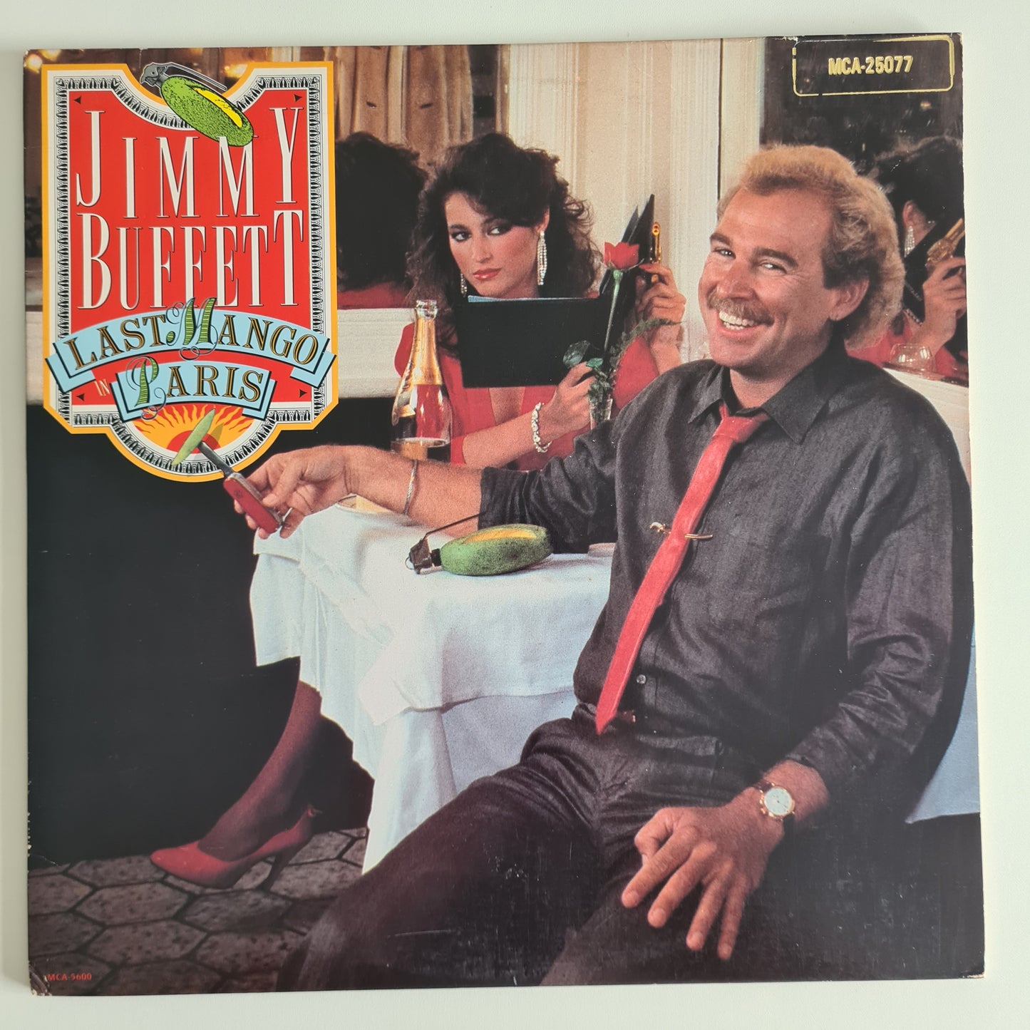 Jimmy Buffett – Last Mango in Paris - 1985 (USA Pressing) - Vinyl Record LP - Sound Hound Records