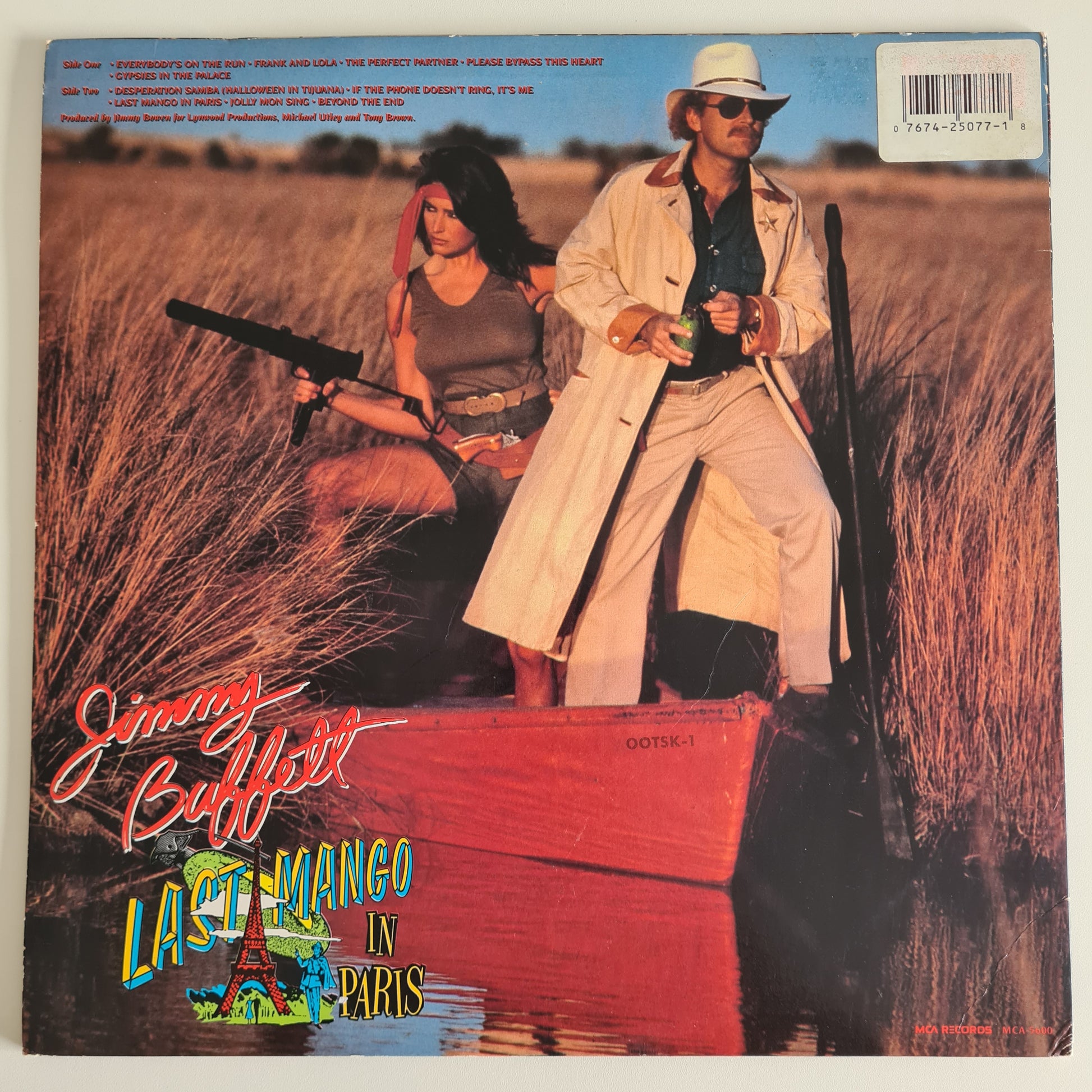 Jimmy Buffett – Last Mango in Paris - 1985 (USA Pressing) - Vinyl Record LP - Sound Hound Records