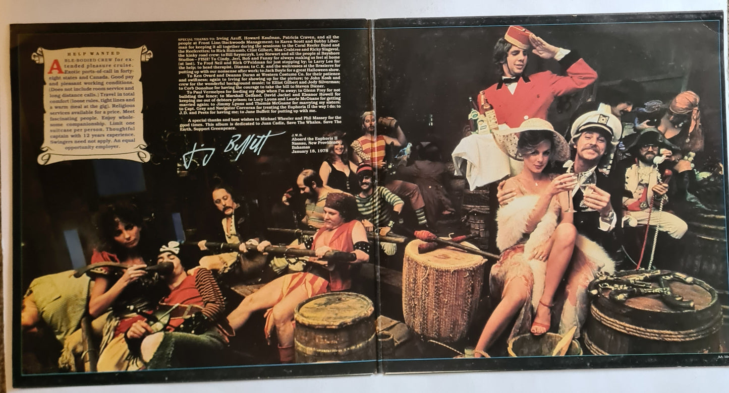 Jimmy Buffett – Son Of A Son Of A Sailor - 1978 - Vinyl Record LP - Sound Hound Records