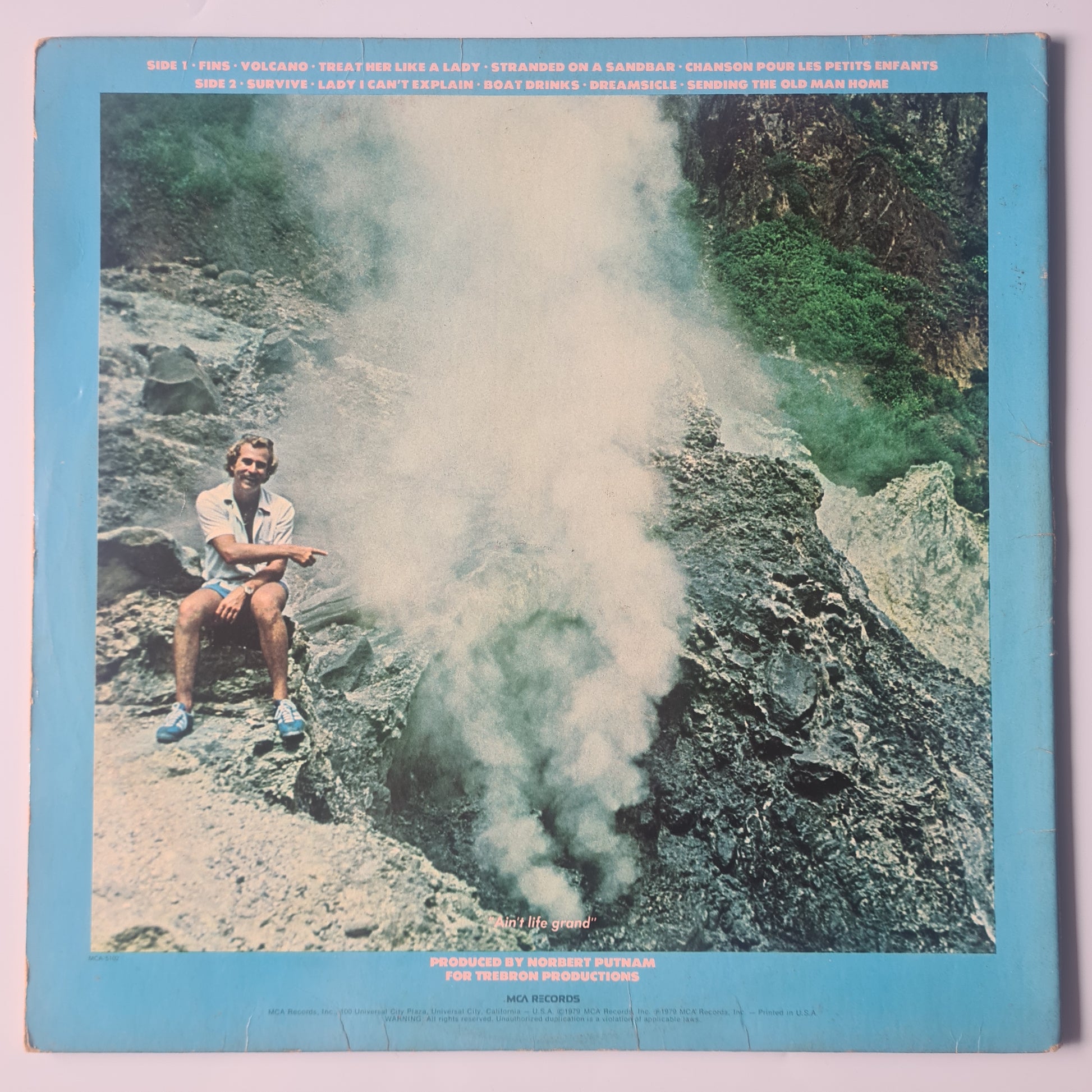 Jimmy Buffett – Volcano - 1979 (Gatefold USA Pressing) - Vinyl Record LP - Sound Hound Records