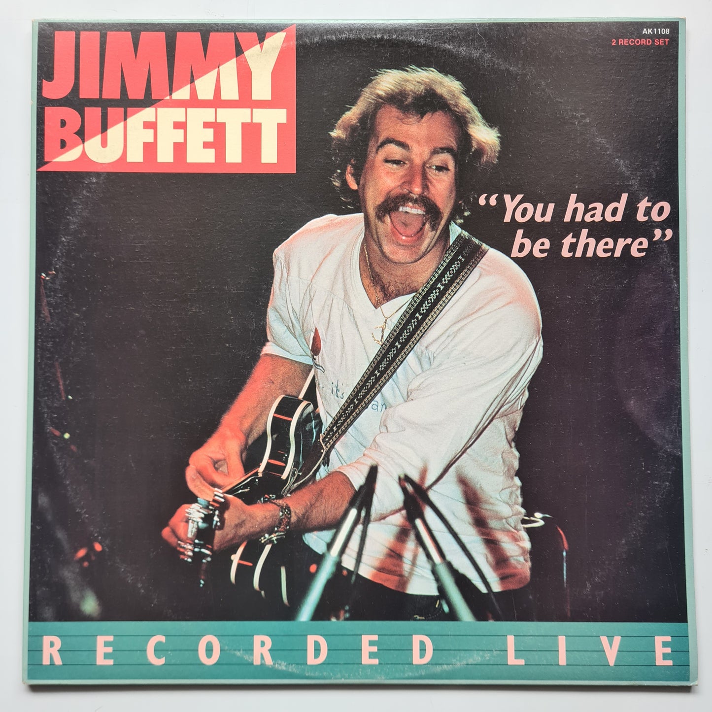 Jimmy Buffett – "You Had To Be There" : Recorded Live - 1978 - Vinyl Record 2LP - Sound Hound Records