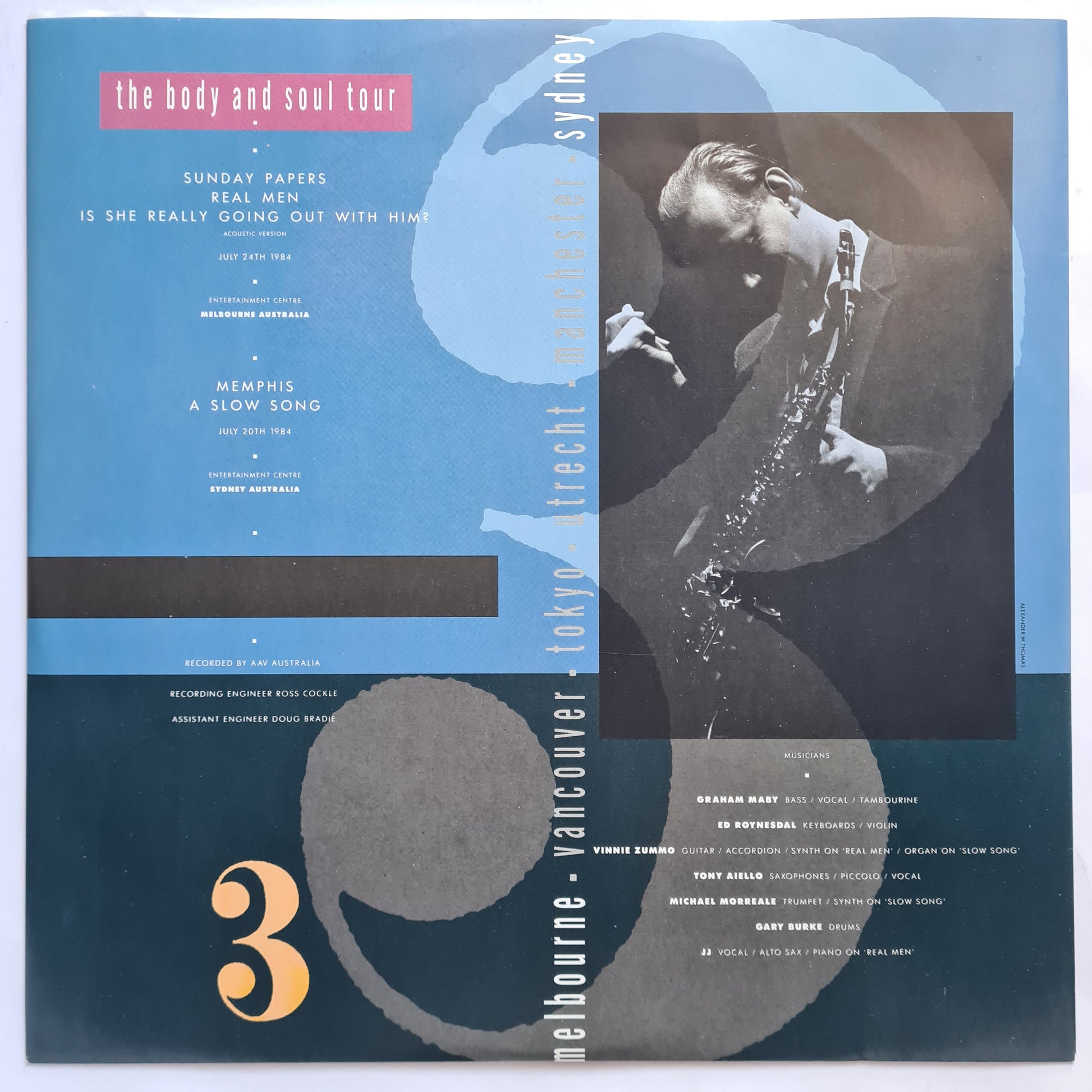 Joe Jackson – Live 1980/86 - 1988 - Vinyl Record 2LP - Sound Hound Records