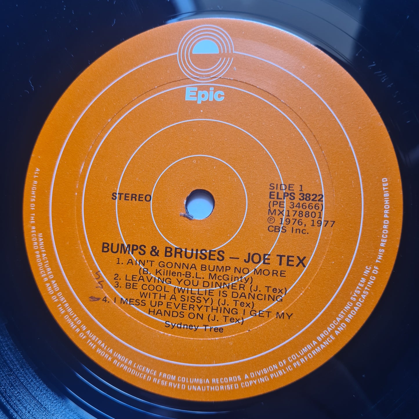 Joe Tex – Bumps & Bruises - 1977 - Vinyl Record LP - Sound Hound Records