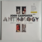 John Carpenter – Anthology II (Movie Themes 1976-1988) - 2023 (Brand New Mint Sealed) - Vinyl Record LP *HORROR* - Sound Hound Records