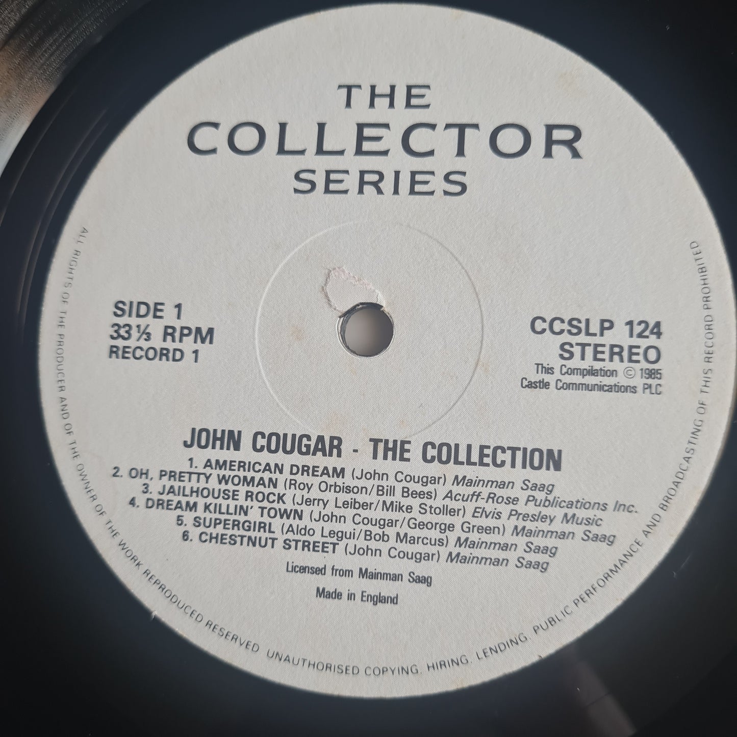 John Cougar – The Collection - 1985 - Vinyl Record 2LP - Sound Hound Records