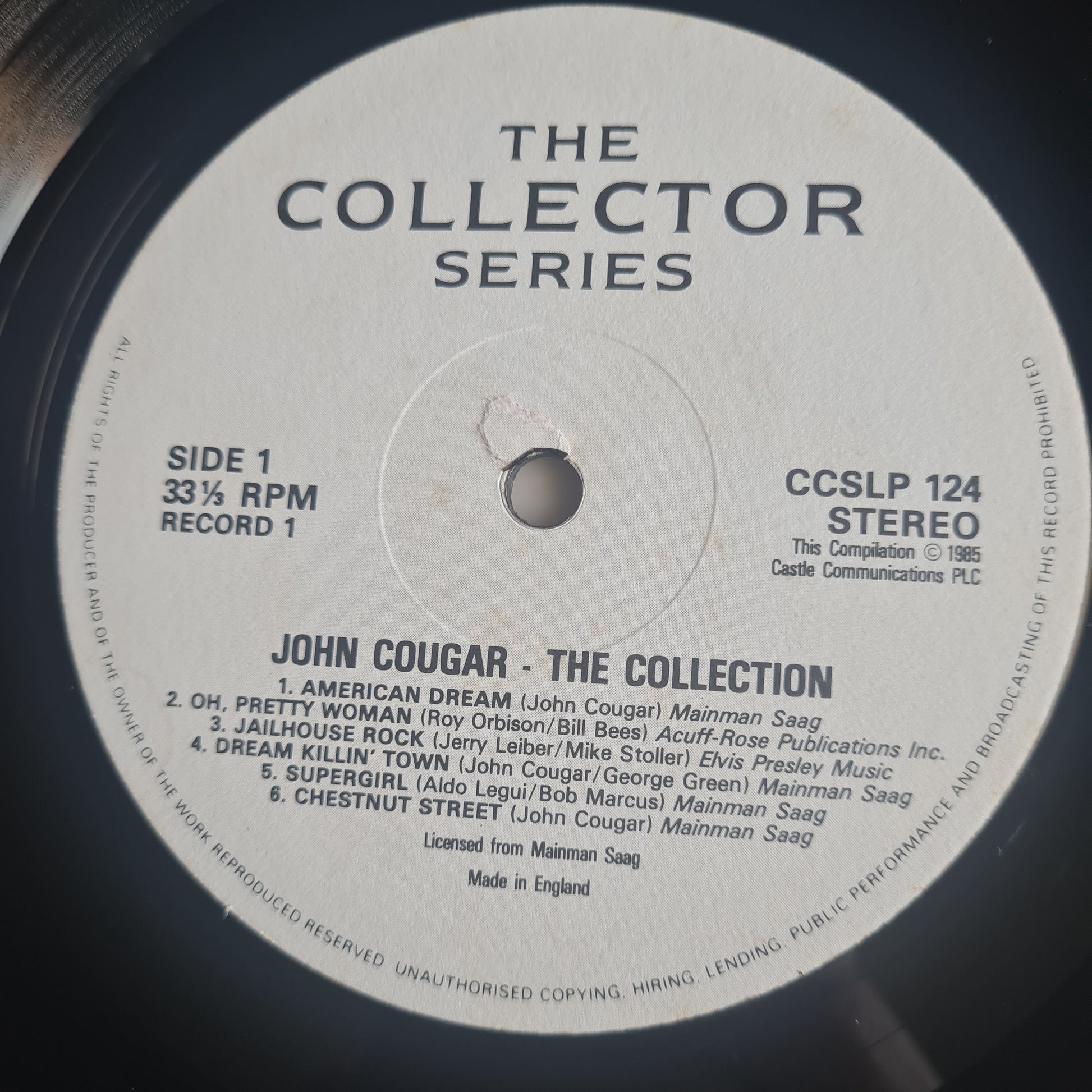 John Cougar – The Collection - 1985 - Vinyl Record 2LP - Sound Hound Records