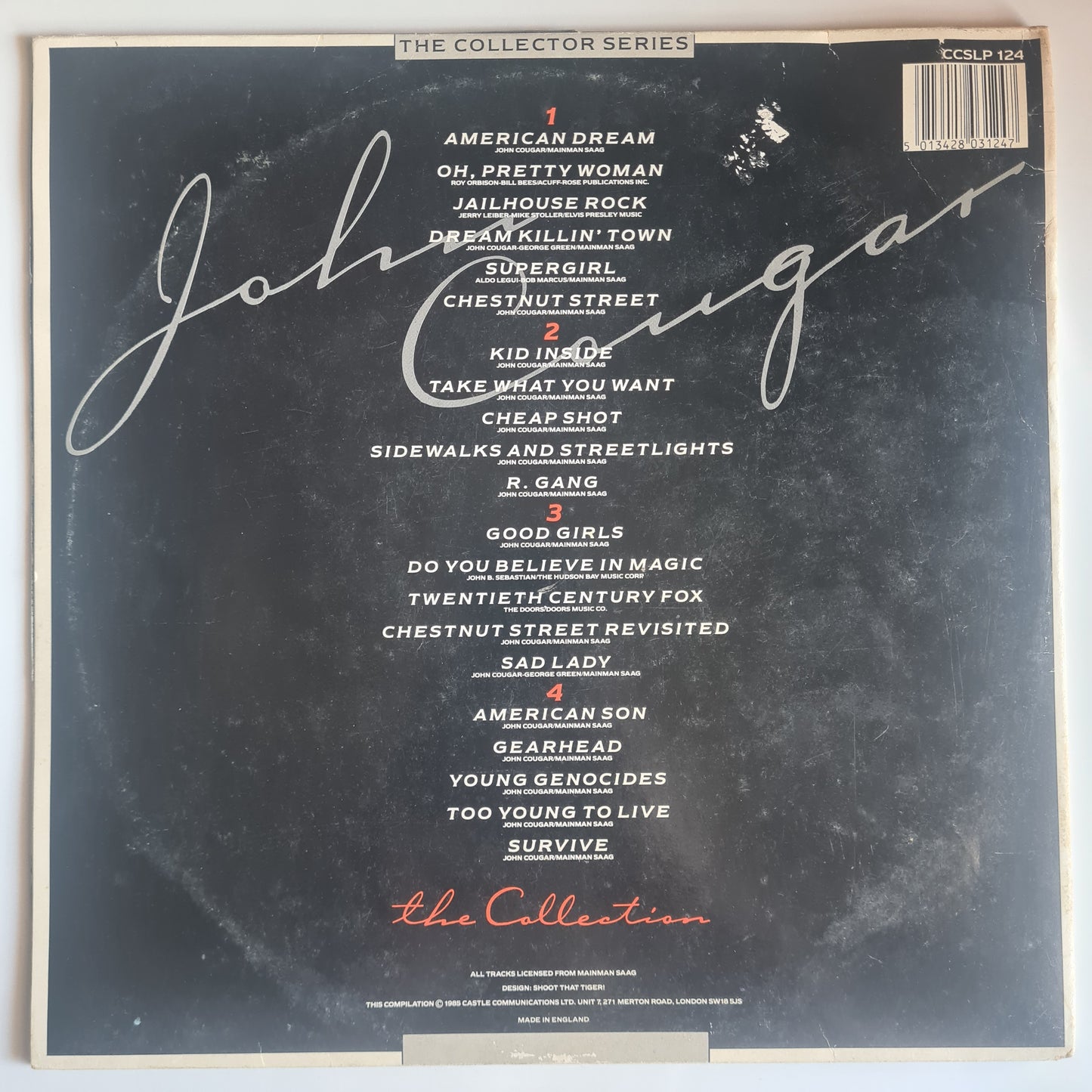 John Cougar – The Collection - 1985 - Vinyl Record 2LP - Sound Hound Records
