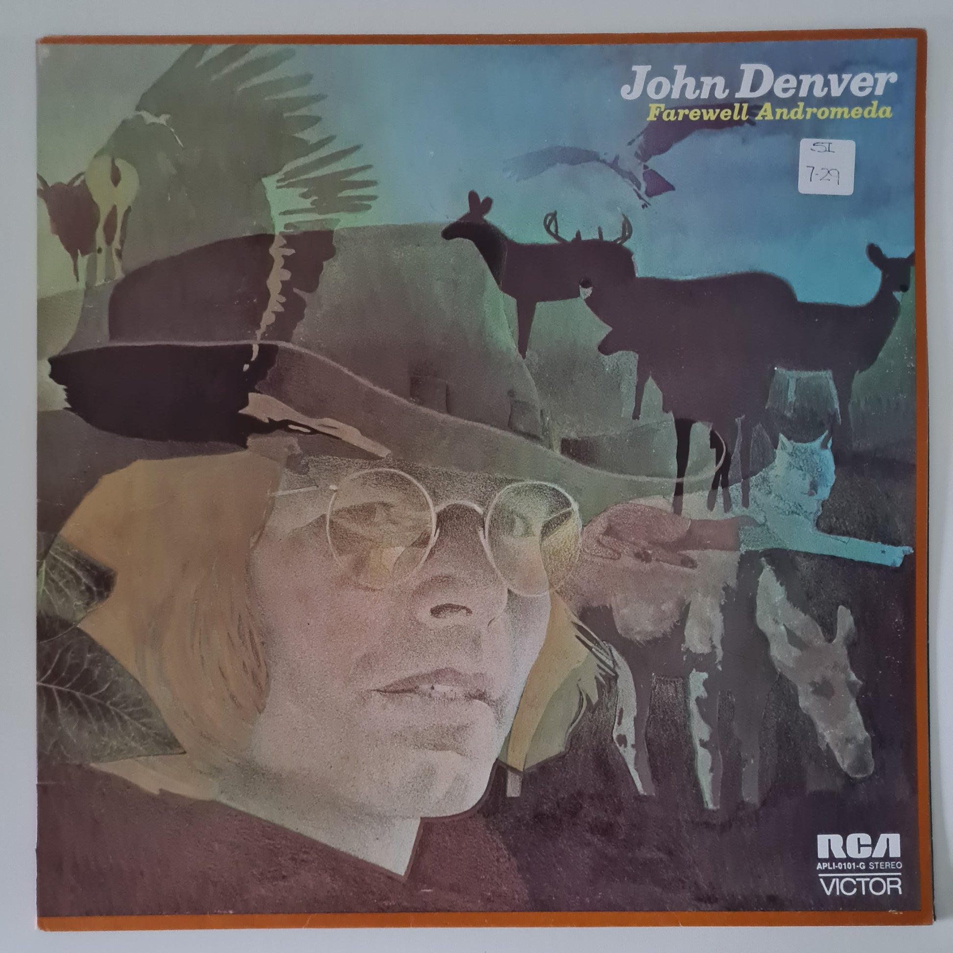 John Denver – Farewell Andromeda - 1973 - Vinyl Record LP - Sound Hound Records