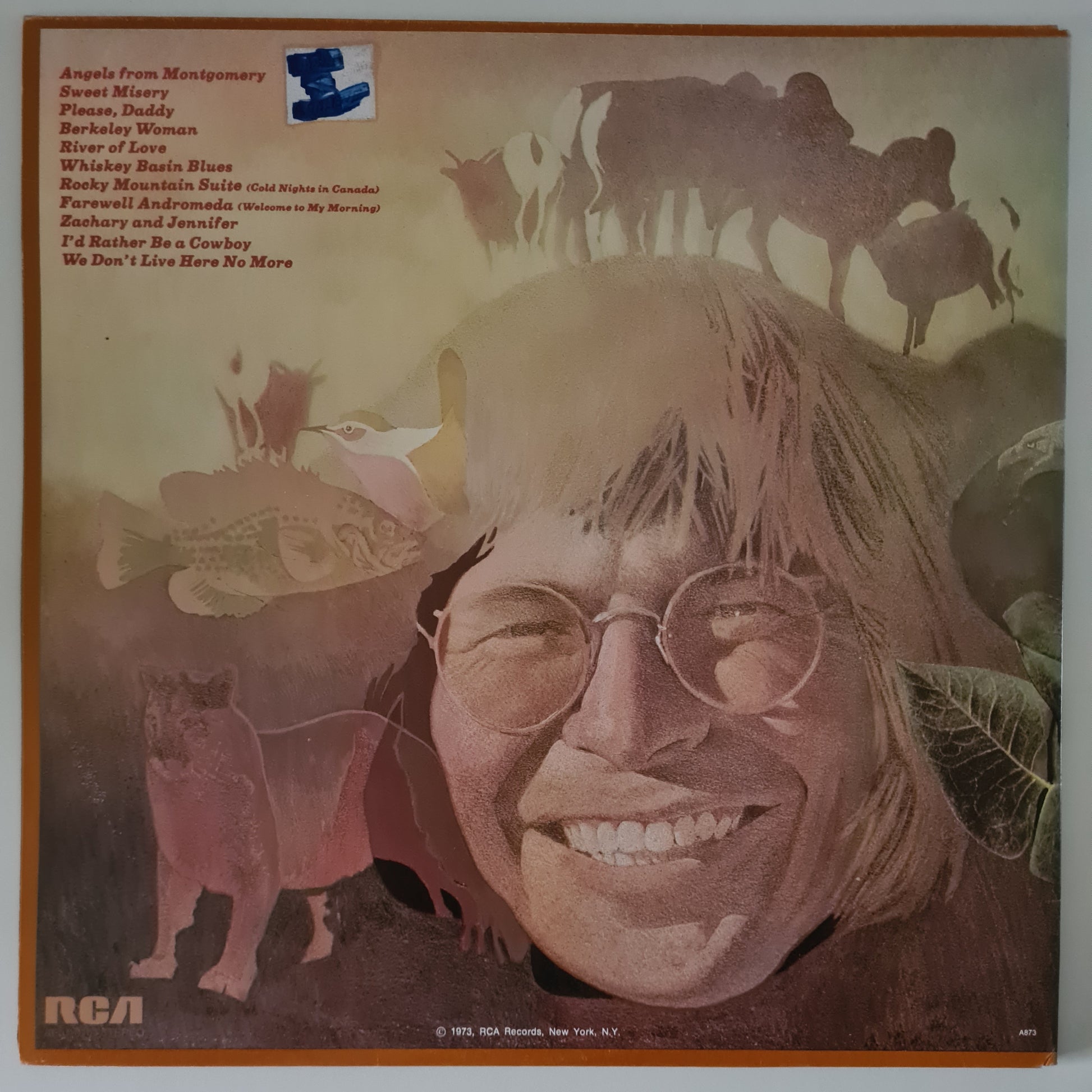 John Denver – Farewell Andromeda - 1973 - Vinyl Record LP - Sound Hound Records
