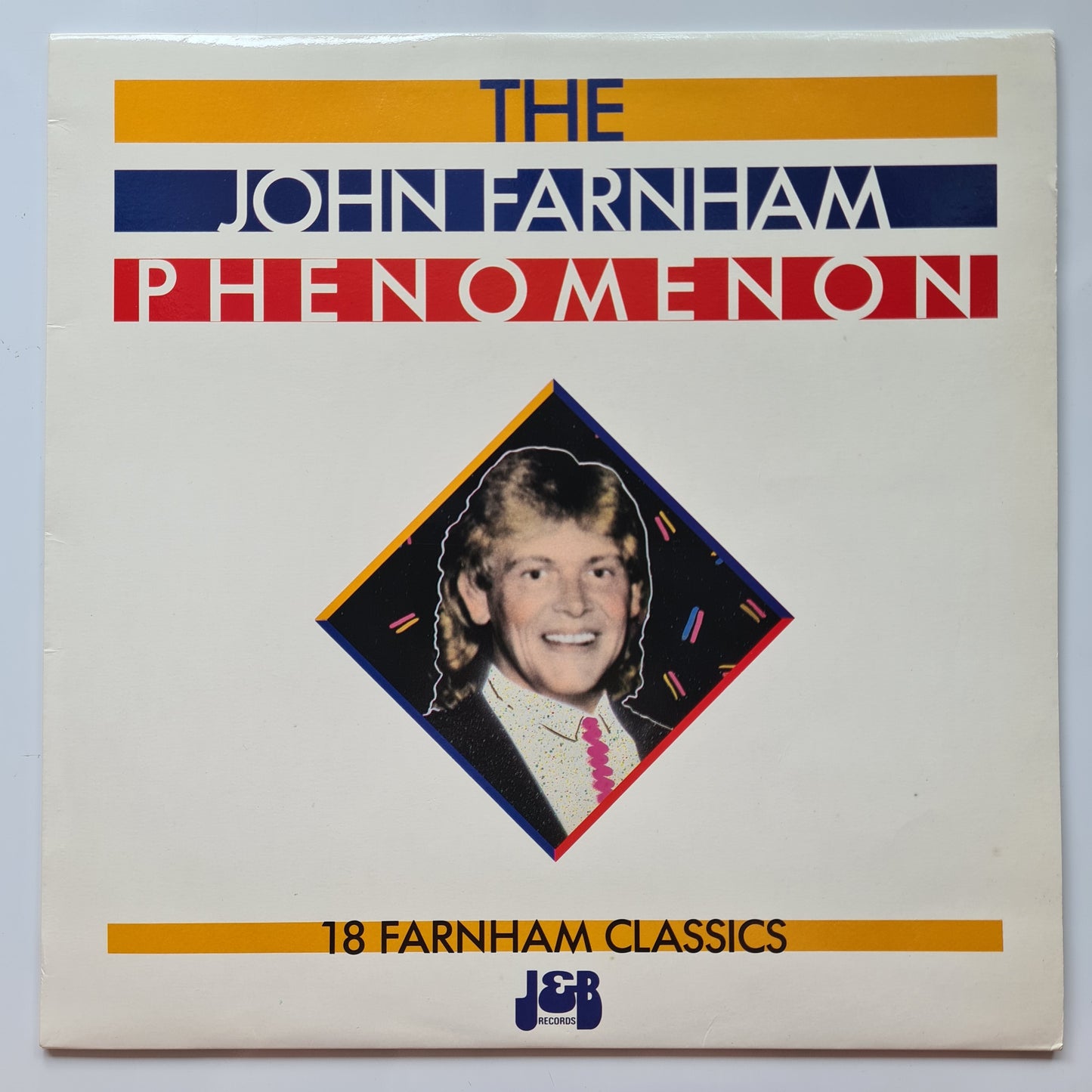 John Farnham – The John Farnham Phenomenon (18 Farnham Classics) - 1987 - Vinyl Record LP - Sound Hound Records