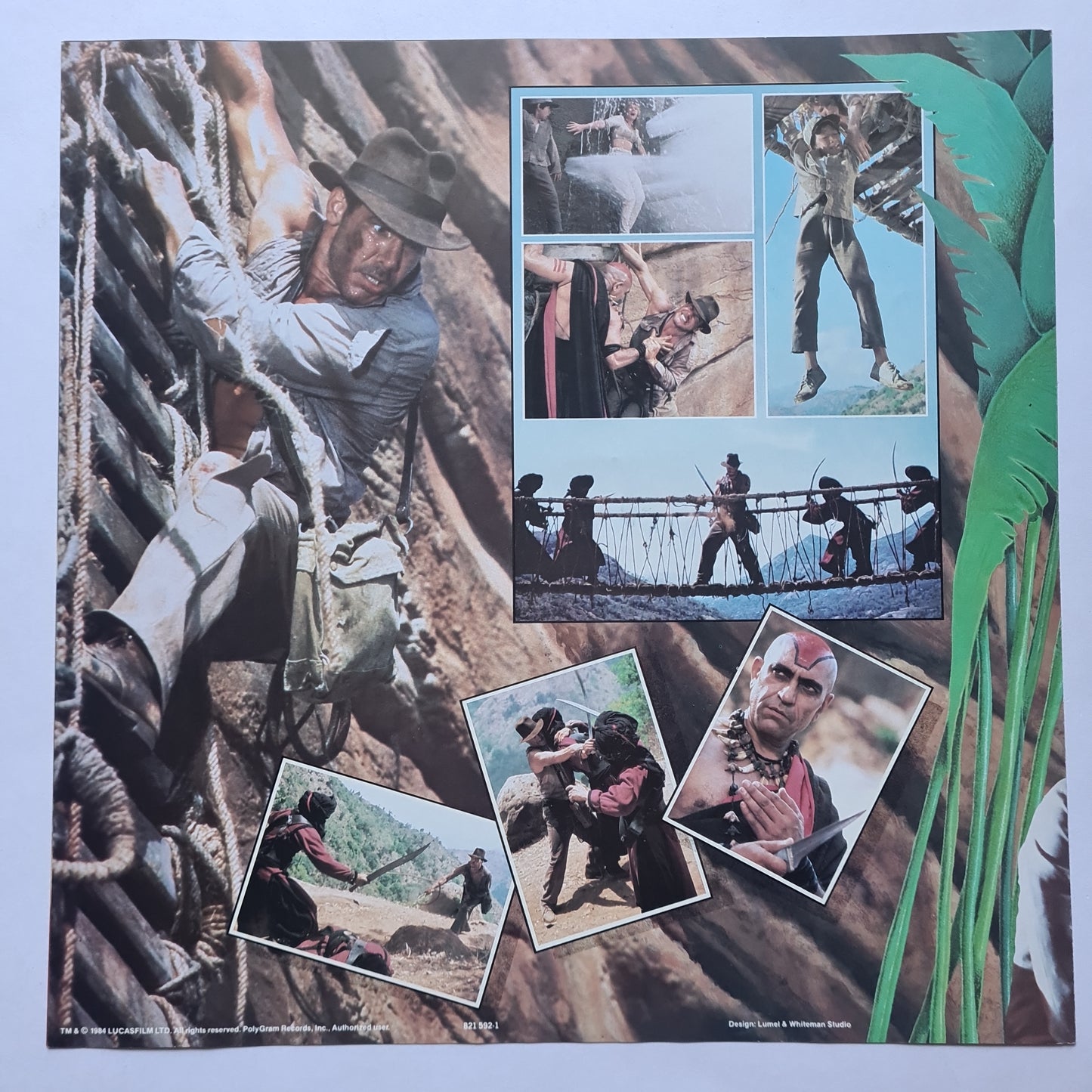 John Williams – Indiana Jones And The Temple Of Doom (The Original Motion Picture Soundtrack)- 1984 - Vinyl Record LP - Sound Hound Records