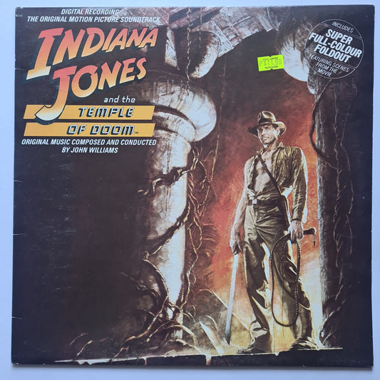 John Williams – Indiana Jones And The Temple Of Doom (The Original Motion Picture Soundtrack)- 1984 - Vinyl Record LP - Sound Hound Records