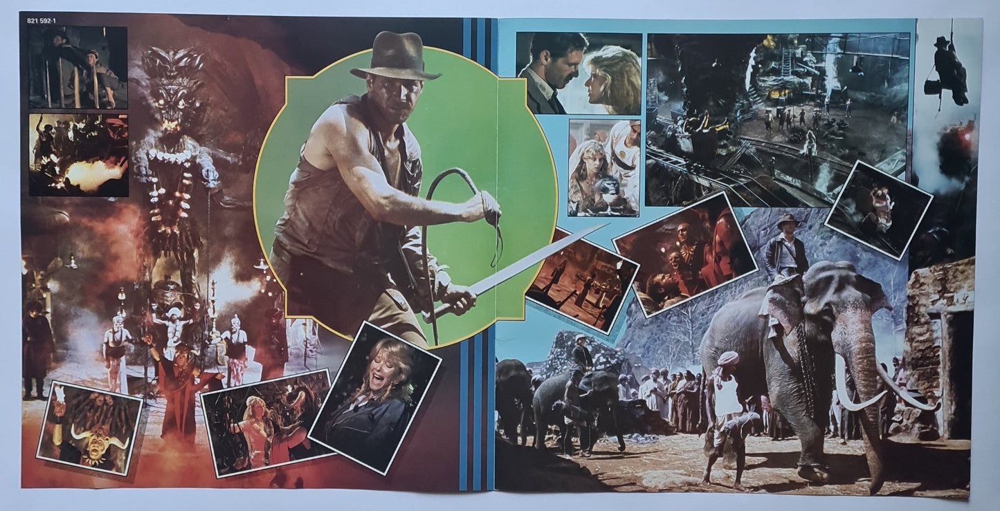John Williams – Indiana Jones And The Temple Of Doom (The Original Motion Picture Soundtrack)- 1984 - Vinyl Record LP - Sound Hound Records
