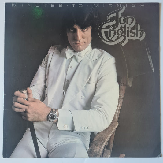 Jon English – Minutes To Midnight - 1977 - Vinyl Record LP - Sound Hound Records