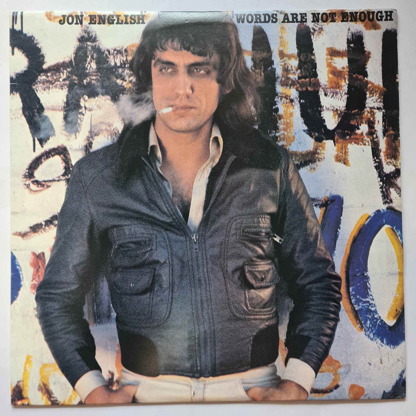 Jon English – Words Are Not Enough - 1978 - Vinyl Record LP - Sound Hound Records