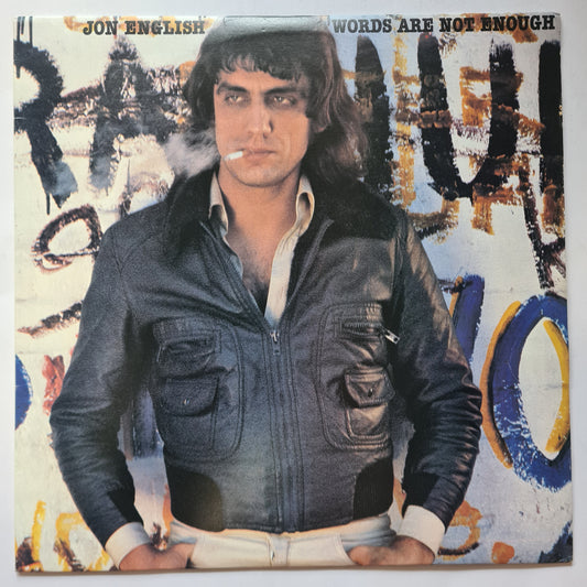 Jon English – Words Are Not Enough - 1978 - Vinyl Record LP - Sound Hound Records