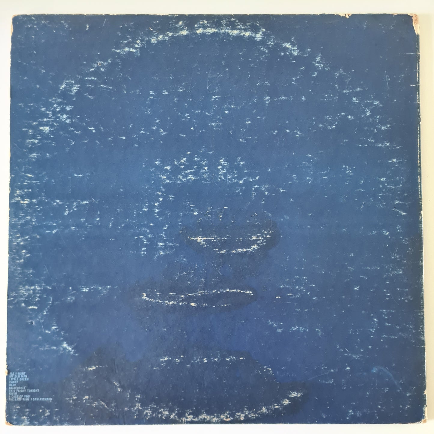 Joni Mitchell – Blue - 1971 (Original USA Pressing) - Vinyl Record LP (Gatefold Cover) - Sound Hound Records