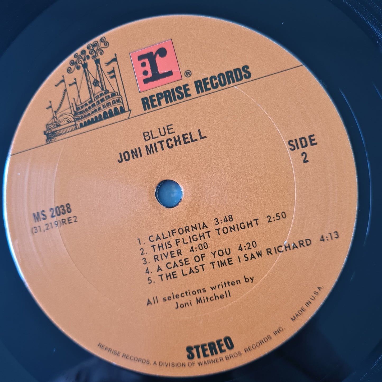 Joni Mitchell – Blue - 1971 (Original USA Pressing) - Vinyl Record LP (Gatefold Cover) - Sound Hound Records