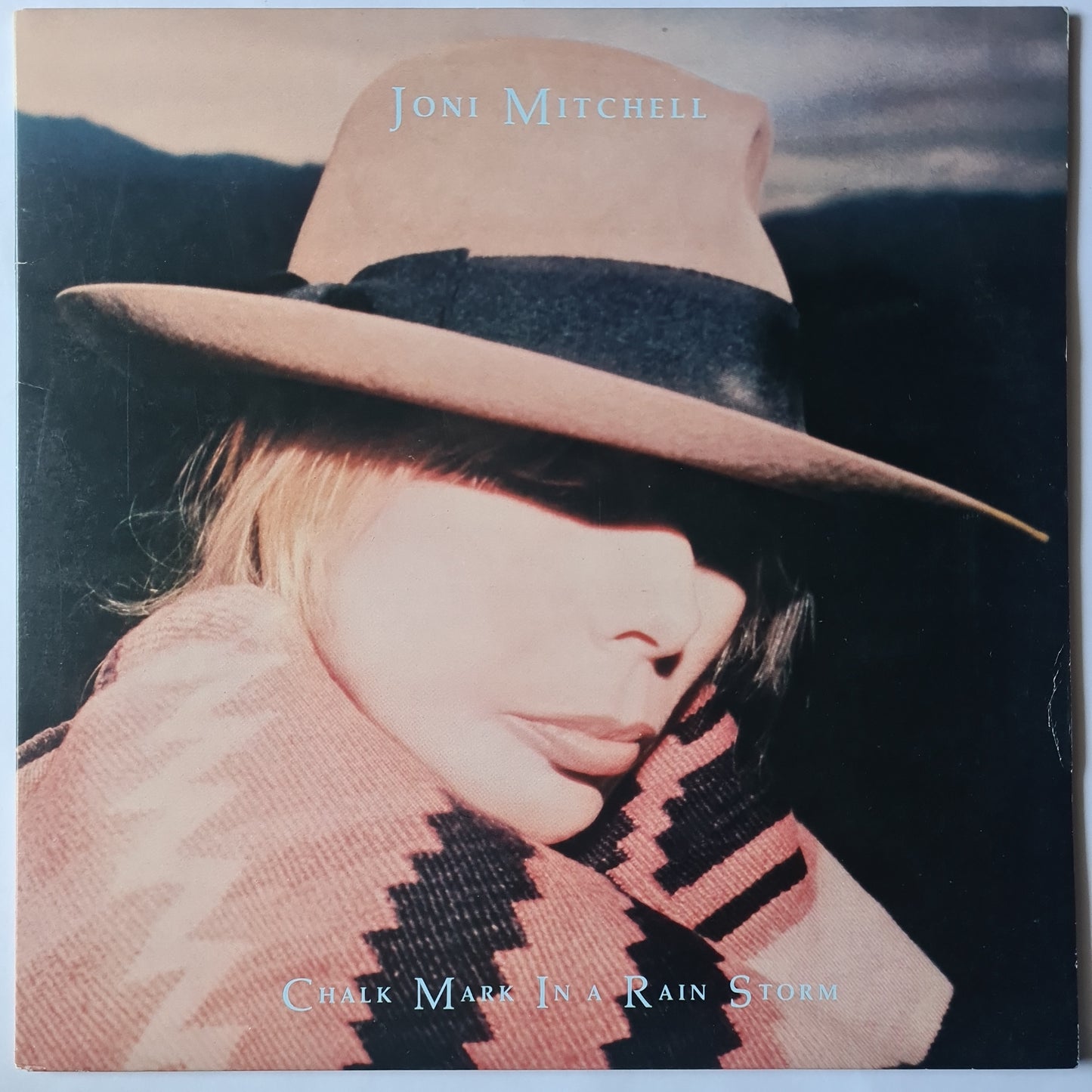 Joni Mitchell – Chalk Mark In a Rain Storm - 1988 (Gatefold) - Vinyl Record LP - Sound Hound Records