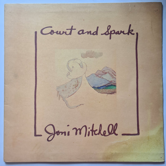 Joni Mitchell – Court & Spark - 1974 (Gatefold)- Vinyl Record LP - Sound Hound Records