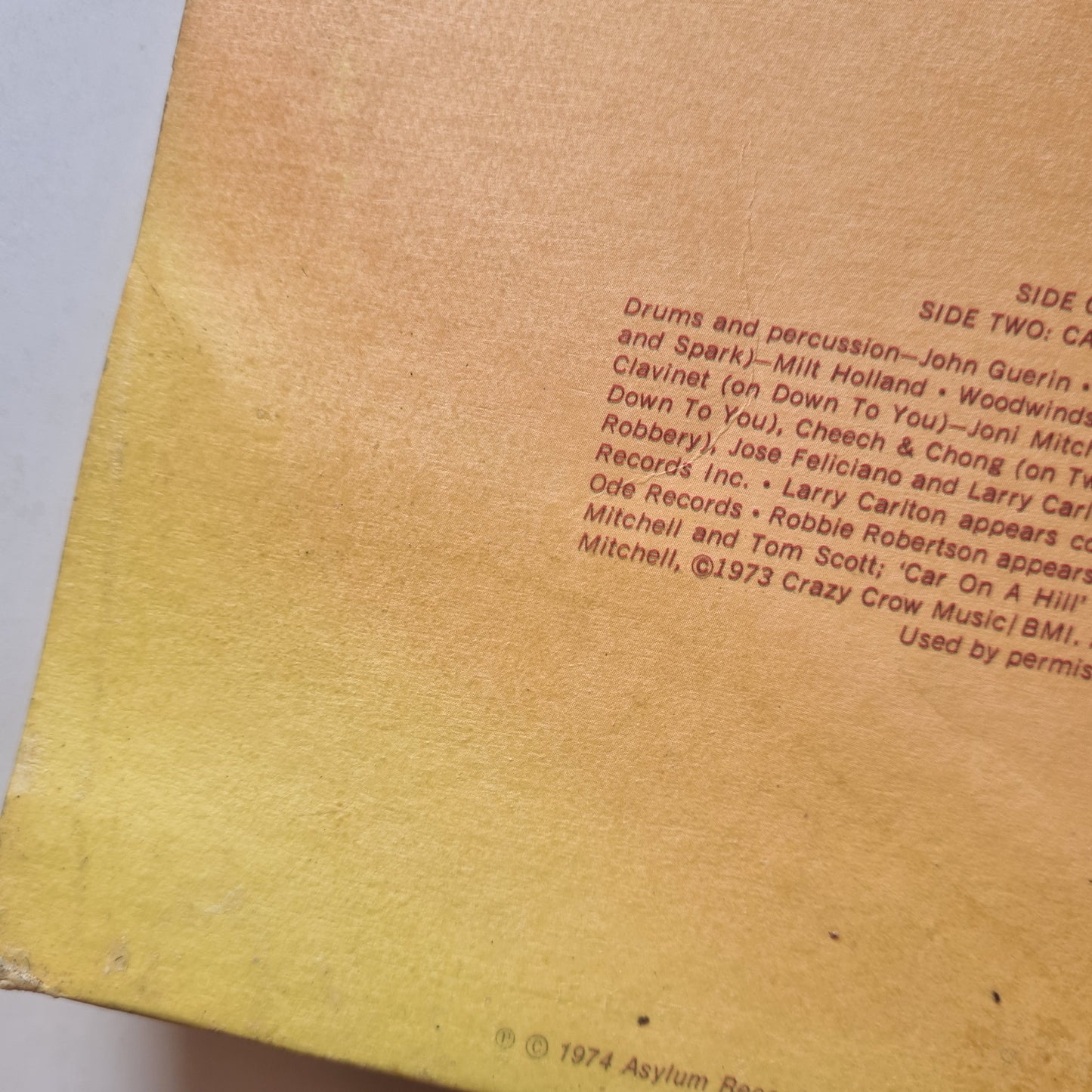 Joni Mitchell – Court & Spark - 1974 (Gatefold)- Vinyl Record LP - Sound Hound Records
