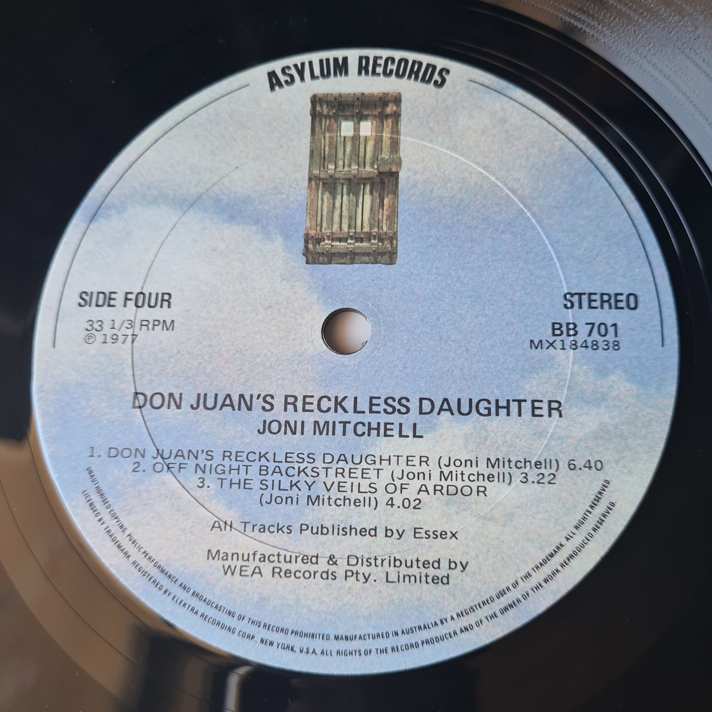 Joni Mitchell – Don Juan's Reckless Daughter - 1977 (Australian pressing) - Vinyl Record 2LP - Sound Hound Records