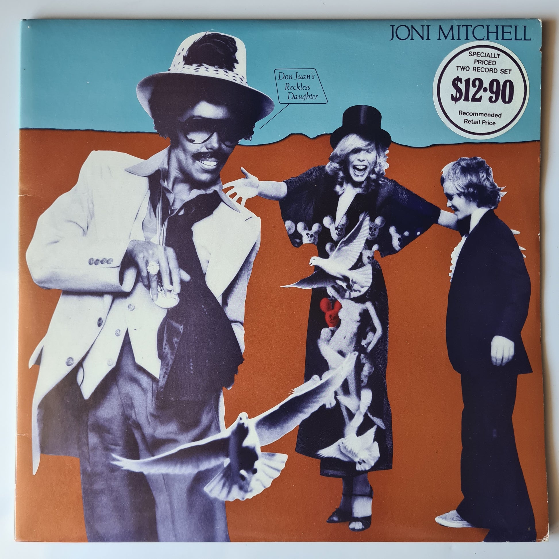 Joni Mitchell – Don Juan's Reckless Daughter - 1977 (Australian pressing) - Vinyl Record 2LP - Sound Hound Records