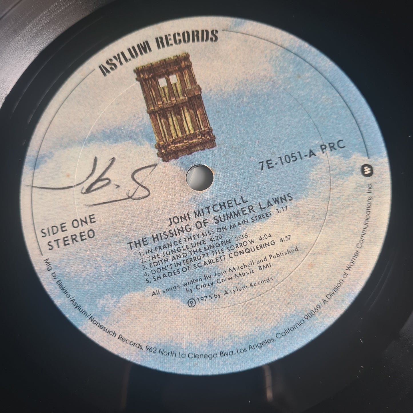 Joni Mitchell – The Hissing Of Summer Lawns - 1975 (USA Pressing) - Vinyl Record LP - Sound Hound Records