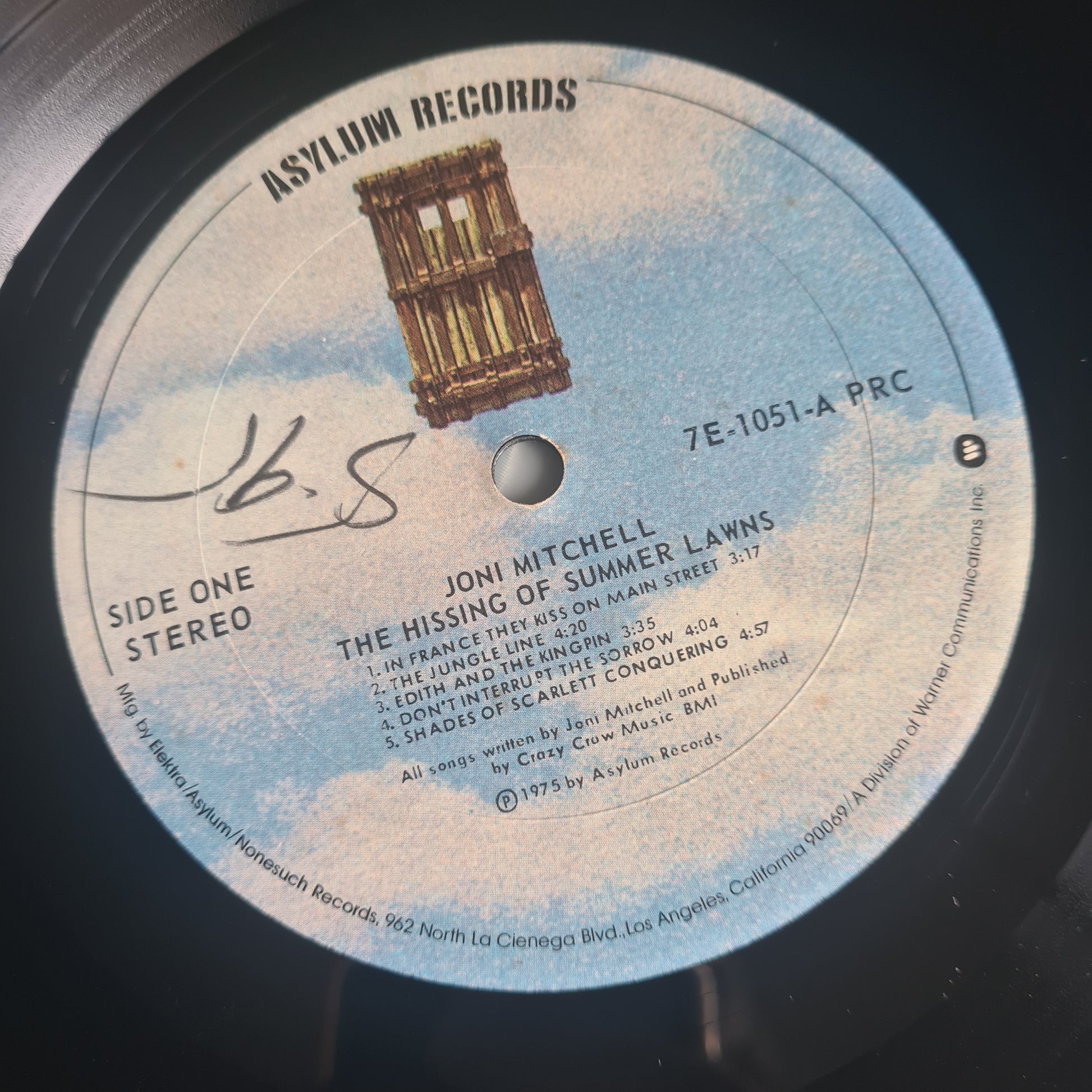 Joni Mitchell – The Hissing Of Summer Lawns - 1975 (USA Pressing) - Vinyl Record LP - Sound Hound Records
