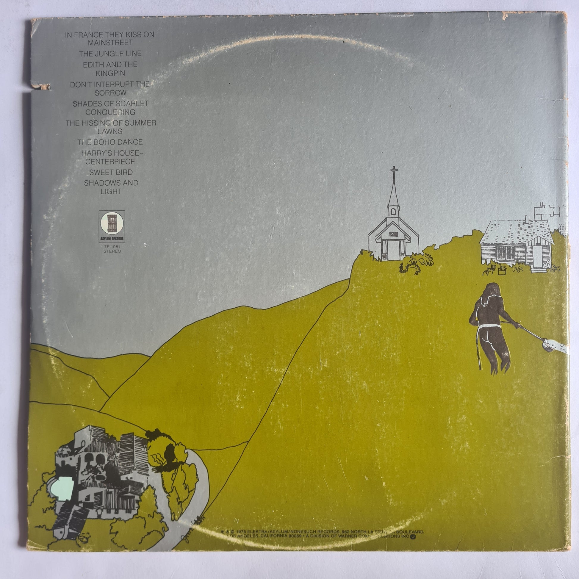 Joni Mitchell – The Hissing Of Summer Lawns - 1975 (USA Pressing) - Vinyl Record LP - Sound Hound Records