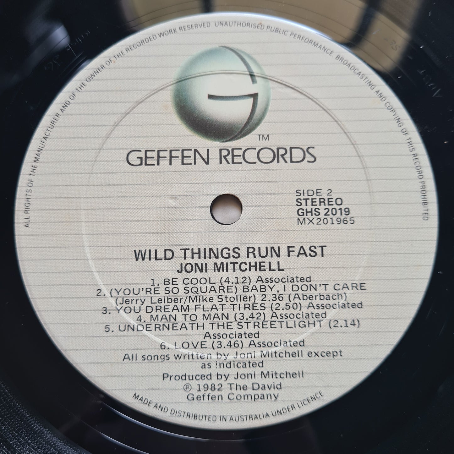 Joni Mitchell – Wild Things Run Fast - 1982 (Gatefold) - Vinyl Record LP - Sound Hound Records
